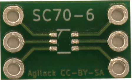 Adaptateur pour boîtier SC-70-6