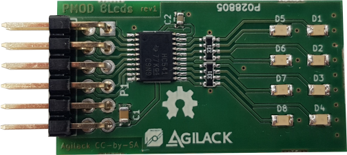 PMOD 8 LEDs